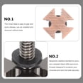 thumbnail image 2 of 2 tornillos de aluminio para asientos traseros de motocicleta, prácticos y prácticos., 2 of 7