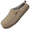 Khaki, variant on LongBay Men's Canvas Moccasin Slippers Slip on Memory Foam Clog House Shoes for Indoor Outdoor