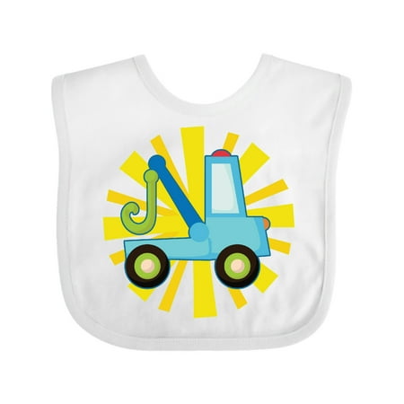 

Inktastic Tow Truck Lover Gift Baby Boy or Baby Girl Bib