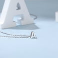 thumbnail image 5 of Suplight 925 Sterling Silver Dainty Initial A-Z Alphabet Letter Pendant Necklace for Women, 5 of 9