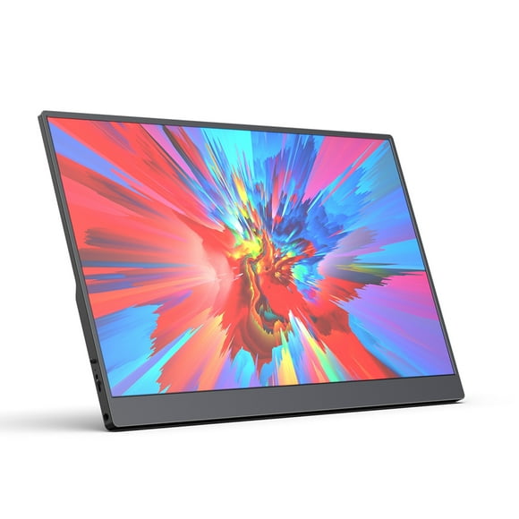 Mistaha Ultra-Thin 15.6-Inch Full HD Portable Monitor with IPS Technology - Ideal for Productivity Boost and Immersive Gaming Experience