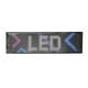 thumbnail image 1 of Panel de Matriz LED programable, control de Aplicaciones de Soporte RGB Scrolling Delgado de 13.7x4.0 Pulgadas LED LED LED Para La Fiesta del Automóvil, 1 of 7