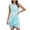 Green, variant on Deago Sleeveless Round Neck A-line Dress (Women's), 1 Count, 1 Pack