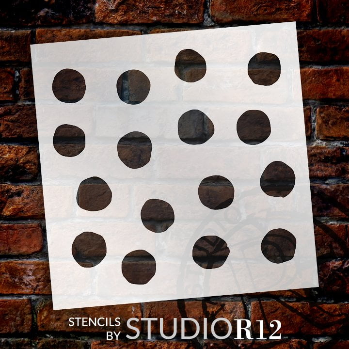 Mixed Media Stencils Polka Dot Stencils Checkered Stencils - Temu