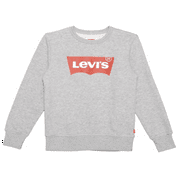 Levi's Big Boy's Logo Fleece Sweatshirt Grey Size L