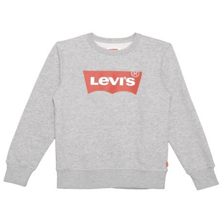 Levi's Big Boy's Logo Fleece Sweatshirt Grey Size L