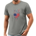 thumbnail image 5 of Independence Day POROPL Mens Graphic T Shirts ,Cotton Mens T Shirts Short Sleeve Tee Tops, 5 of 5