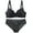 1Black, variant on 2 Pcs Bras for Women No Underwire One Piece Seamless Bra Anti-Sagging Push Up Adhesive Bralettes Adjustment Spaghetti Straps Full Coverage Shelf T-Shirt Bra Ultra Soft Underwear Everyday Bras