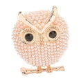 thumbnail image 4 of Brooch Pin, Easy Matching Pearl Durable Alloy Retro Owl Brooch Pin  For Dresses, 4 of 8