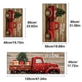 thumbnail image 5 of YIMEIS Christmas red car gift box Kitchen Mat Rug Set - Perfect for Kitchen Counter, 16''*24''/20''*32''/47''*18'', Functional for Decoration, 5 of 10
