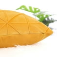 thumbnail image 5 of PiccoCasa 1 Pcs Velvet Throw Pillow Cover Cushion Cases Yellow 18"x18", 5 of 8