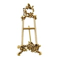thumbnail image 3 of DOLITY Brass Easel Frame Holder Artwork Office Weddings Storage Plate Stand Display 13.5cmx19cmx29cm, 3 of 7
