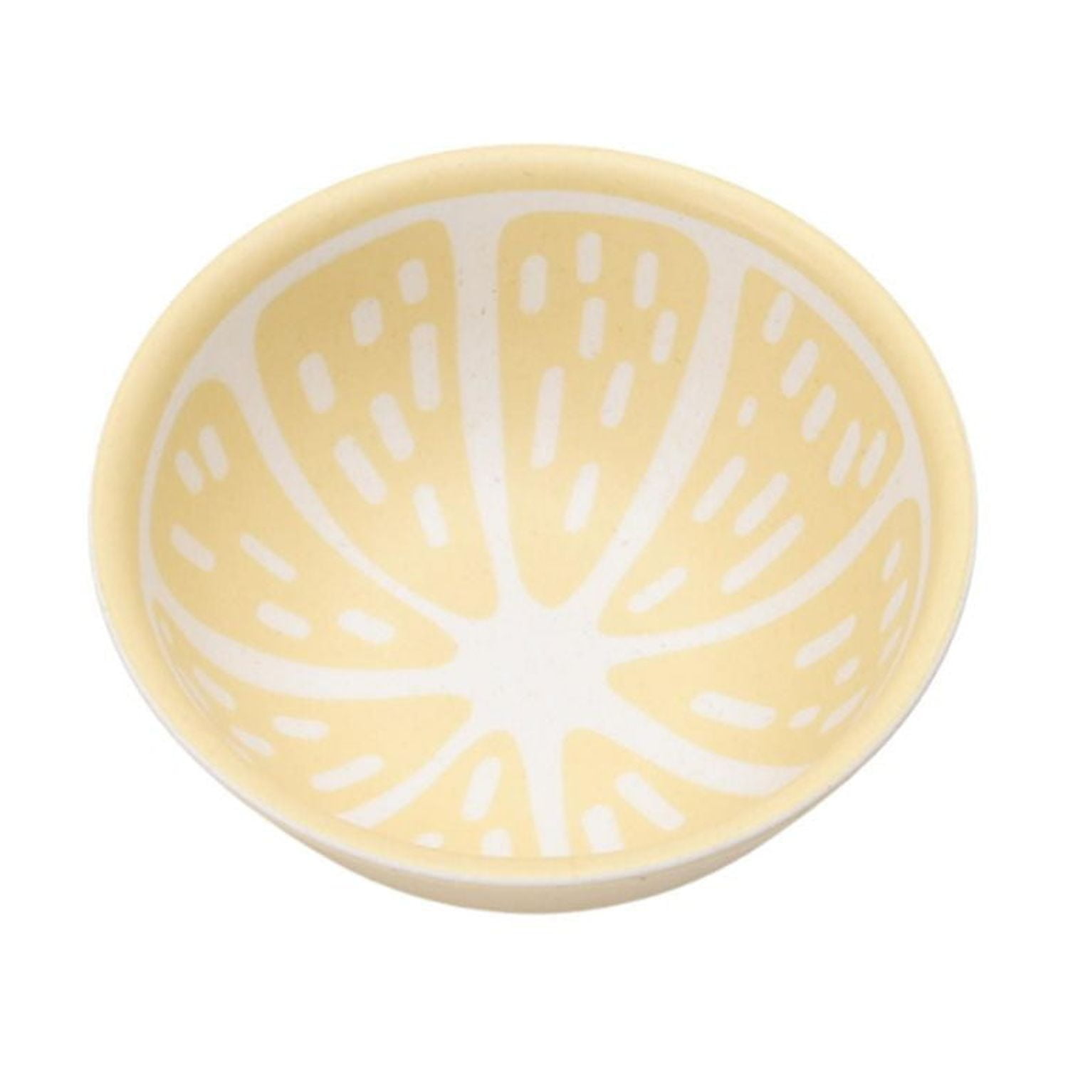 Hometrends Mini bol en Mélamine Bambo,u Citron, 10,8 cm, 1 pièce Petits bols au citron