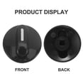 thumbnail image 1 of ELAYARD 4Pcs Black Plastic Timer Knob for Microwave Oven and Cooking Applications, 1 of 6