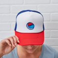 thumbnail image 6 of CafePress - Pepsi Blue - Adjustable Unisex Printed Trucker Hat with Mesh Back, 6 of 10