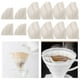 thumbnail image 4 of Filtros de papel Natural desechables, filtros de repuesto en forma de V, papeles de filtro de café para taza de filtro, herramientas de goteo para Blanco V02 Macarena Filtros de papel cónico, 4 of 5