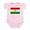 Petal Pink, variant on CafePress - Kurdish Flag Infant Bodysuit - Baby Light Bodysuit, Size Newborn - 24 Months