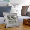 thumbnail image 5 of La Crosse Technology Atomic Digital Gray & Silver Contemporary Clock, 512-85937-Int, 5 of 8