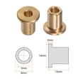 thumbnail image 2 of Flange Bearing Sleeve 5mm x 9mm x 15mm Bronze Self Lubricating Bushings Sleeve Bearing, 2 of 5