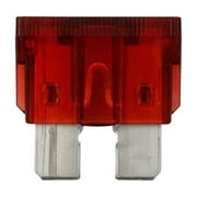 Bussmann BP/ATC-10-RP Automotive ATC Blade Fuse (ATC-10) - Blister Pack (5 Each), 10A, Red
