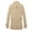 Beige, variant on QHFBli Slim Fit Mens Trench Coat Men's Solid Color Anorak Jacket Long Sleeve Turn-Down Collar Windbreaker Coat for Autumn Beige L