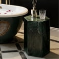 thumbnail image 5 of MDQMD Small Green Marble Side Table,Solid Stone End Table with Hexagonal Shape with Natural Veining,Modern Luxury Side Tables with Polished Finish,Tiny Bedside Tables for Living Room, 5 of 8