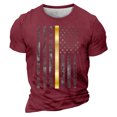 thumbnail image 1 of Camisetas de Manga Larga para Hombres Imprimir Casual Cuello Redondo Camiseta de Manga Corta, Camisetas de Manga Larga para Hombres Algodón, 1 of 4