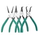 thumbnail image 3 of Herramienta Alicates de 7 pulgadas para anillos de retención, alicates de resorte de codo de doble propósito, juego de alicates manuales, alicates para anillos de retención de tarjeta de, 3 of 4