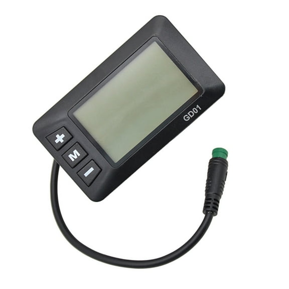 Yammee Electric Bike Modification Electric Display for 22.2mm Handlebar Control Panel