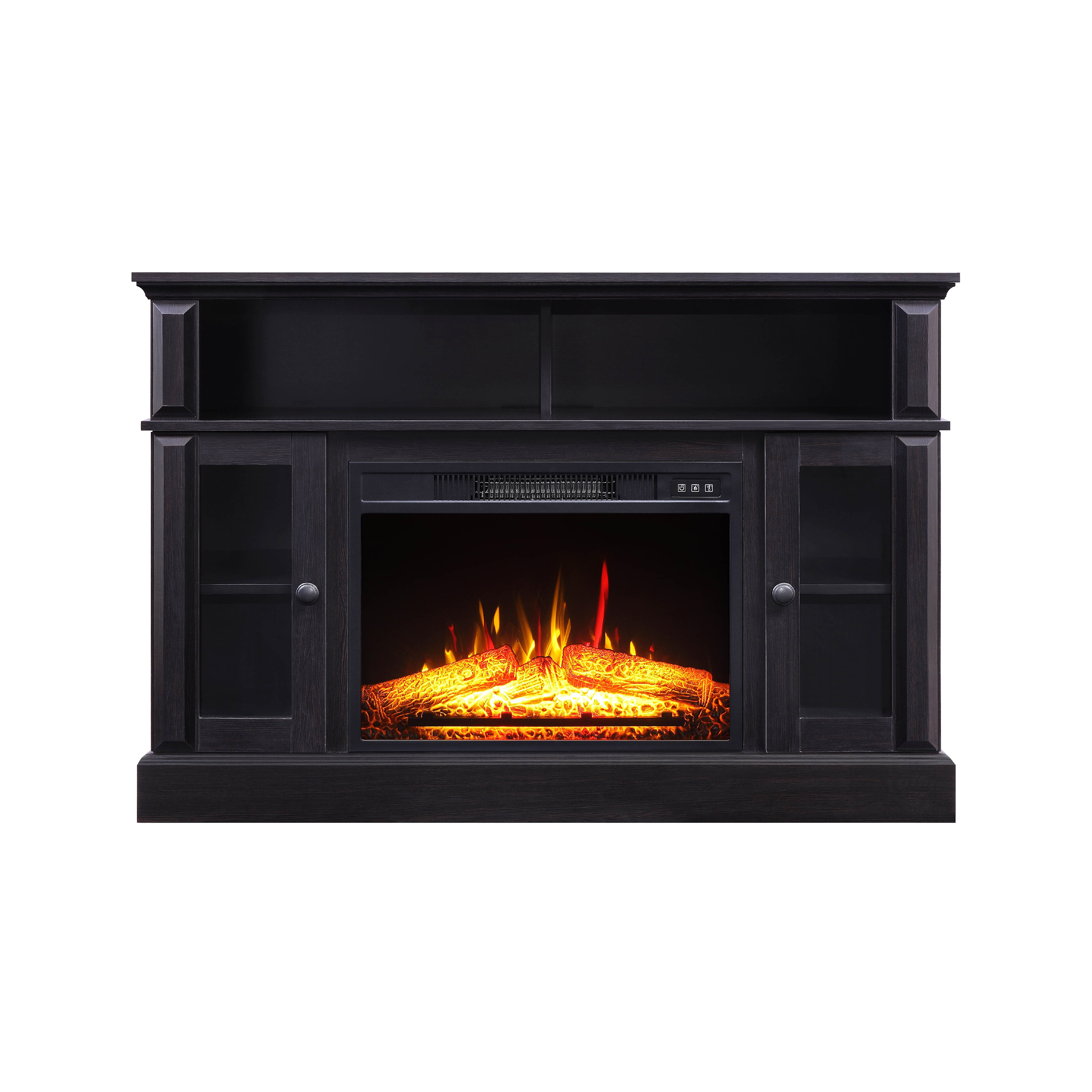 Whalen Barston Media Fireplace Console for TV's up to 55”, Espresso Finish - image 8 of 11