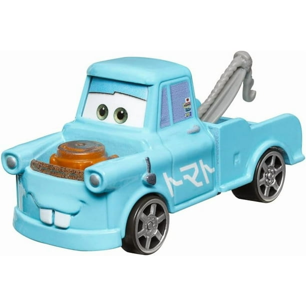 Tokyo Mater ミニカー 青 トゥーン Disney Pixar Cars Tokyo Mater Toy Car for Indoor Playgrounds