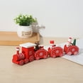 thumbnail image 4 of Christmas Wooden Train Decor Set, Cute Wooden Mini Train Ornaments Christmas Train Ornament Toys for Kids Gift Home Decoration, 4 of 8