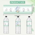 thumbnail image 5 of 30pcs Elephant Water Bottle Labels Baby Shower Bottle Wrappers Waterproof Water Bottle Stickers Self-Adhesive Cover Tags for Baby Shower Birthday Party Wine Champagne Bottle Decorations, 5 of 9