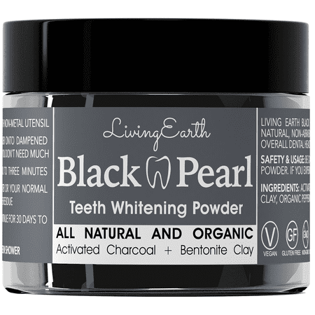 Black Pearl Activated Charcoal Teeth Whitening