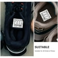 thumbnail image 5 of OULII 4 Sheets Shoes Size Tag Sticker White Rectangle Paper for Shoe Industry Storage Organization and Retail, 5 of 5