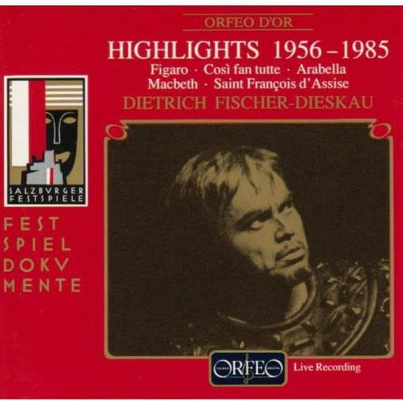 Mozart / Strauss / Fischer-Dieskau / Swallisch - Highlights 1956-1985 - Music & Performance - CD