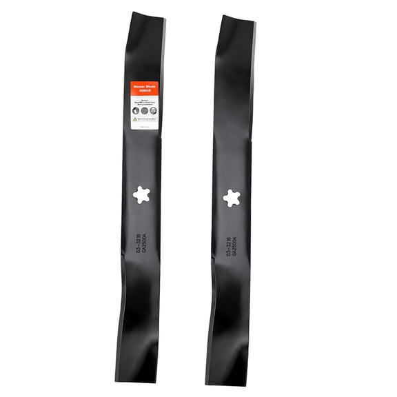 2-Pack 134149 42-Inch Mulching Blades – 3-in-1 for Craftsman LT1000 LT2000 & Husqvarna, 5-Point Star Only
