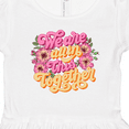 thumbnail image 4 of Inktastic Inspirational Quote We are all in This Together Girls Toddler Dress, 4 of 5