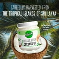 thumbnail image 6 of Lilly K Coconut Oil, Cold-Pressed, All Natural Organic Virgin for Cooking and Baking, and Skin/Hair, Sealed Glass Jar, 16.9 fl oz/500 mL, 6 of 7