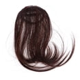 thumbnail image 1 of MasteelfCA Mode une Pièce Pince à Cheveux Frange / Extensions de Cheveux Fausses Pièces de Cheveux (Brun Foncé), 1 of 7