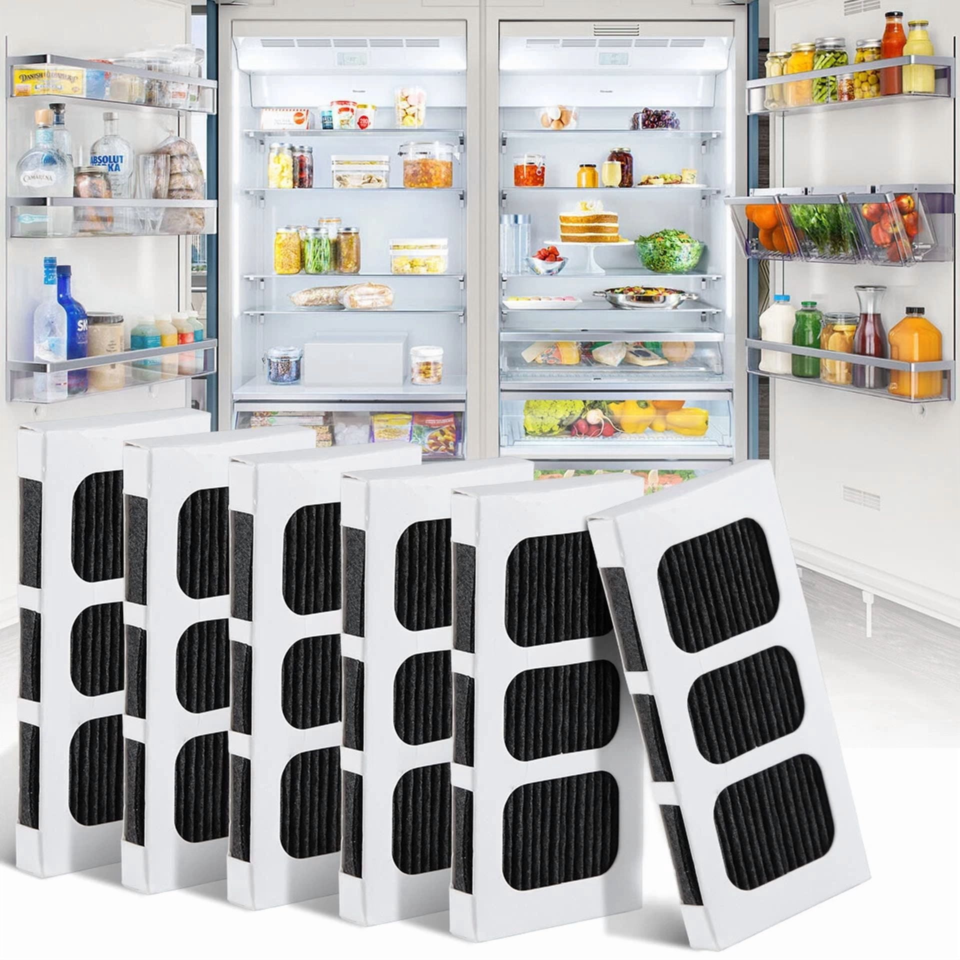 FLINT- 6X Replacement Refrigerator Air Filter For Frigidaire Paultra2 Pureair Ultra Ii