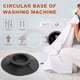 thumbnail image 5 of 1 set 4pcs Redondo Lavadora Almohadillas Anti-Skid Anti Vibration Secks (Negro), 5 of 6