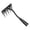 A, variant on BinKFF Iron Weeding Rake, 5/6/7/8 Teeth Carbon Steel Garden Weeder Rakes, Iron Rake for Yard Lawn and Garden, Heavy-Duty Gardens Hand Weeder Puller Tool for Gardening and Weedings