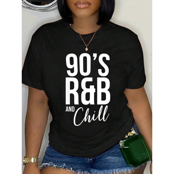 Retro Cool I Love 90's R&B & Chill R&B Music Lovers T-Shirt