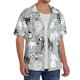 thumbnail image 2 of Fotbe African Animals Camisa Estampada de Manga Corta para Hombre, Casual de Verano, Estilo Playero, Sin Arrugas-4X-Large, 2 of 5