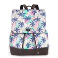 thumbnail image 1 of Easygdp Palm Leaves Mochila de Cuero para Mujeres, Bolso de Hombro, Bolsos de Mano de Moda para Trabajo y Viajes, 1 of 4