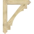 thumbnail image 3 of Ekena Millwork 6"W x 40"D x 48"H Merced Arts & Crafts Rough Sawn Bracket, Douglas Fir, 3 of 4