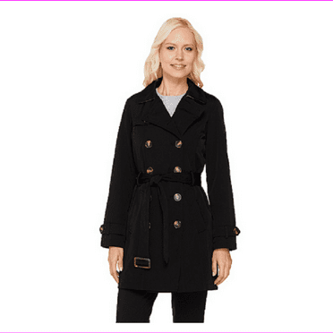 Alpine Swiss Keira Womens Trench Coat Double Ted Wool Jacket Belted Blazer Com Alpine Swiss Keira Womens Trench Coat, Toddler Trench Coat Black And White Piping