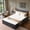 Gray, variant on XIZZI Queen Size Cloud Bed,2-in-1 Bed Integrated Bed Frame and Mattress, Compressed Platform Bed with Breathable and Noise-Free Mattress for Deep Sleep, No Assembly Gray