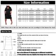 thumbnail image 4 of Robes Africaines pour Femmes Robe d'Été pour Femmes Grande Taille Col en V Manches Courtes Longueur Genou avec Poche Robe Décontractée, 4 of 4